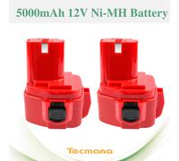 12V 5AH Ni-MH Batteria per Makita PA12 1233 1200 1220 1222 1234 1235 6213D 6216D