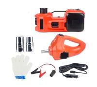12V 5Ton Car Electric Tire Lifting Car Jacks Idraulico Aria Gonfiabile Auto Pavimento Jack Con Chiave A Impatto E Manometro Pneumatici Pompa Aria Riparazione garage