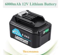 12V 6000mAh Al litio Batteria per Makita BL1020B BL1021B BL1015B BL1041B BL1040B