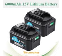 12V 6000mAh Al litio Batteria per Makita BL1020B BL1021B BL1015B BL1041B BL1040B