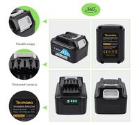 12V 6000mAh Al litio Batteria per Makita BL1021B BL1040B BL1041B BL1015 BL1016