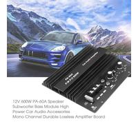 12V 600W Auto Amplificatore Audio Boord Lossless Subwoofer Basso Modulo Alto