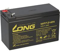 Kung Lungo Vds WP7.2-12A F1,12V,7,2 Ah Piombo AGM Akku 4,8mm Faston Ups Nuovo