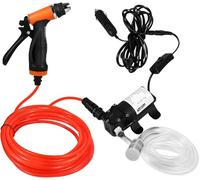 12V 80W pompa acqua ad alta pressione lavaggio auto pompa, Autolavaggio portatile Spruzzatore per auto, lavaggio Pompa autoadescante
