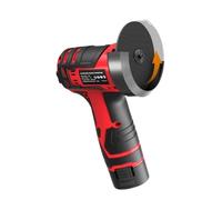 12V Angle Grinder 1200R/min Electric Polishing Grinding Machine Mini Cordless Cutter Diamond Cutting Grinder Car Power Tools(Black)