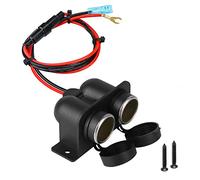 12V Auto Accendisigari Splitter Accendisigari Presa Doppia Adattatore foro perBarca, Auto, motocicletta, impermeabile, Cavo di prolunga da 60 cm