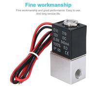 12V Dc Solenoide Valvola 2-way Design Elettrico Normalmente Chiuso 1/4 \" Inch