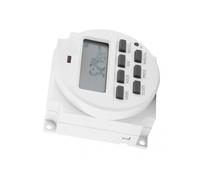 12V Digital Programmable Smart Timer Switch, White, 6x3x6.1cm