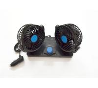 12V Doppio Ventola 360 Gradi Auto Autobus Camion Camper Caravan Furgonato Cabina