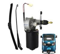 12V elettrico Cleaner - Kit motore tergicristallo ad alte prestazioni, motore elettrico 12V parti di ricambio kit tergicristallo, spazzola tergicristallo per trici