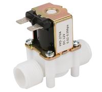 12V G1 / 2 "NC Elettrovalvola per Elettrovalvola di Ingresso Elettrico in Plastica per Erogazione Acqua per Lavatrice Erogatore Acqua