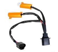 12V H13 9008 LED Resistore di carico Fix per hyper per flash 12V H13 | Elimina lo sfarfallio, funzionamento senza errori, installazione plug-and-play, adatta a prese H13 9008