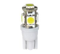 12V Hyper-Led 15 - 5 SMD x 3 chips - (T10) - W2,1x9,5d - 2 pz - Scatola - Bianc