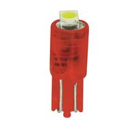 12V Hyper-Led 2 1 SMD x 2 chips (T5) W2x4,6d 2 pz D/Blister Rosso nan Moto