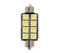 12V Hyper-Led 24 8 SMD x 3 chips 15x42 mm SV8,5-8 1 pz Scatola Bian