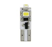 12V Hyper-Led 3 - 3 SMD x 1 chip - (T5) - W2x4,6d - 2 pz - D/Blister - Bianc...