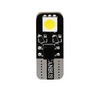 12V Hyper-Led 6 - 2 SMD x 3 chips - (T10) - Bifocus - W2,1x9,5d - 2 pz - D/B...