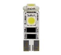 12V Hyper-Led 9 - 3 SMD x 3 chips - (T10) - Trifocus - W2,1x9,5d - 2 pz - D/...