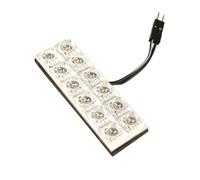12V Hyper-Led Pannello 12 Led 20x60 mm 1 pz D/Blister Bianco