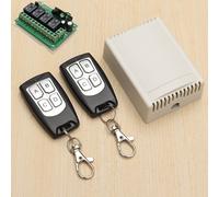 12v interruttore di comando a distanza senza fili 4ch canale 315Mhz con 2 trasm