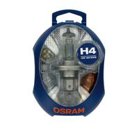 12V Kit Lampade di ricambio 12V - 1 pz - Scatola Plast. - H4