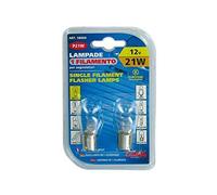 12V Lampada 1 filamento - P21W - 21W - BA15s - 2 pz - D/Blister