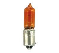 LEWM 12V Lampada Alogena Micro - H21w - 21W - Bay9s - 2 Pz - D/Blister - Arancio