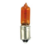 LEWM 12V Lampada Alogena Micro - H21w - 21W - Bay9s - 2 Pz - D/Blister - Arancio