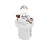 12V Lampada cruscotto 1 Led - B8,5d - 2 pz - Scatola - Bianco
