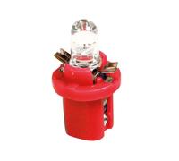 LE29 12V Lampada Cruscotto 1 Led - B8 5D - 2 Pz - Scatola - Rosso
