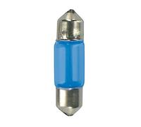 12V Lampada siluro Blu-Xe - 8x28 mm - 15W - SV7-8 - 2 pz - D/Blister