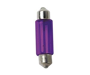 12V Lampada siluro - (C5W) - 11x35 mm - 5W - SV8,5-8 - 2 pz - D/Blister - Viola