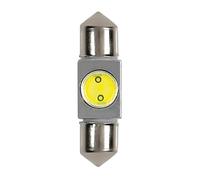 LAMPADA SILURO HYPER-LED 10X36MM 1SMD (2CHIPS) 12V BIANCO COD.58448 LAMPA