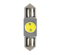 LAMPADA SILURO HYPER-LED 10X36MM 1SMD (2CHIPS) 12V BIANCO COD.58448 LAMPA