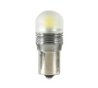 12V Led Series 1 Super SMD x 1 chip (P21W) BA15s 1 pz D/Blister Bianco Doppia po