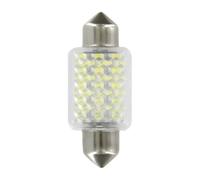 12V Led Series 27 SMD x 1 chips 15x35 mm SV8,5-8 1 pz D/Blister Bianco Doppia po