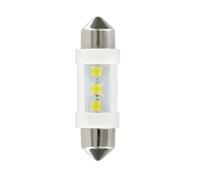 12V Led Series 3 Led (C5W) 10x35 mm SV8,5-8 2 pz D/Blister Blu Per illuminazione