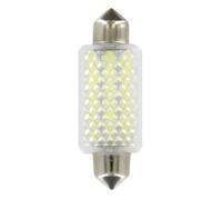 12V Led Series 36 SMD x 1 chips 15x41 mm SV8,5-8 1 pz D/Blister Bianco Doppia po