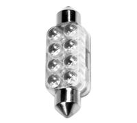 Pilot LA_58439 - Luce per abitacolo SV8,5-8, 8 LED, 13 x 44, colore: Bianco
