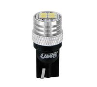 12V Mega-Led 12 - 4 Smd x 3 chips - (T10) - W2,1x9,5d - 2 pz - D/Blister - Bian