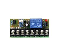 12V NO NC modulo di relè di ritardo della serratura elettrica di NC per il controllo di accesso del citofono della porta