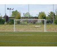 (12V) PORTA CALCIO A 7 IN ALLUMINIO MT 6x2 CON BUSSOLE CERTIFICATA SENZA RETE