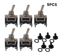 12V Resistente Pulsante Flick-Switch Su / Spento Car-Dash-Light Metallo 12 Volt