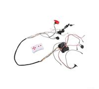 12V Ride On Car Kit di conversione con telecomando 2.4G e ricevitore - Kit di cablaggio fai da te per auto elettrica aggiornamento con interruttore avanti e indietro