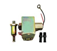 12V SOLID STATE CUBE FUEL PUMP 2.0-4.0 PSI + 8mm UNION + FUEL FILTER FACET 40104 40106 40107