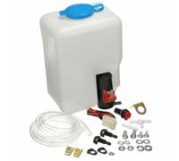12V Universale Classico Parabrezza Auto Rondella Serbatoio Pompa Bottiglia Kit