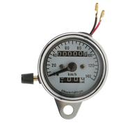 12v Universale Doppio Metro Motocicletta Contachilometri Tachimetro