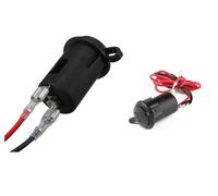 12V Universale Presa Accendisigari Auto Connettore Adattatore + Cover & Filo