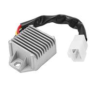 12V Voltage Rectifier 4 Pin, Regolatore Di Tensione In Lega Di Alluminio, Sostituzione Per Moto XT250LC XT350B XT350D - Alta Stabilità, Risparmio Carburante, Migliore Efficienza