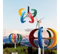 12V Wind Turbine Generator Kit 200W Free Energy Windmill Vertical Axis Wind Turbine Generator Home Generator Magnetic Levitation Breeze Starter